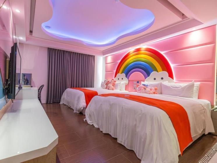 King Motel王者 桃園市旅館177號 Exteriör bild
